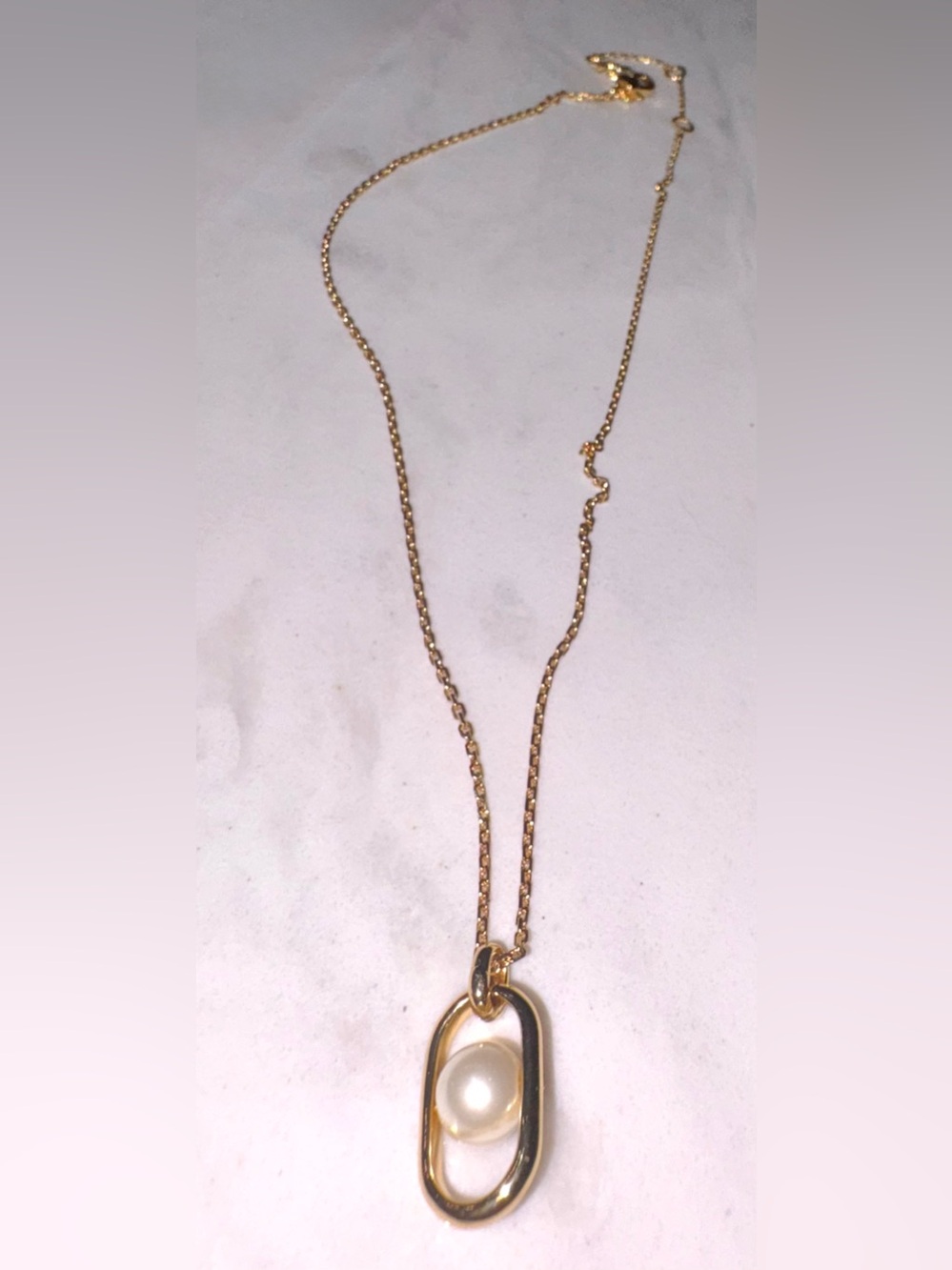 Kate Spade 18K Gold Plated "Glamorous Strands" Minimalist Necklace